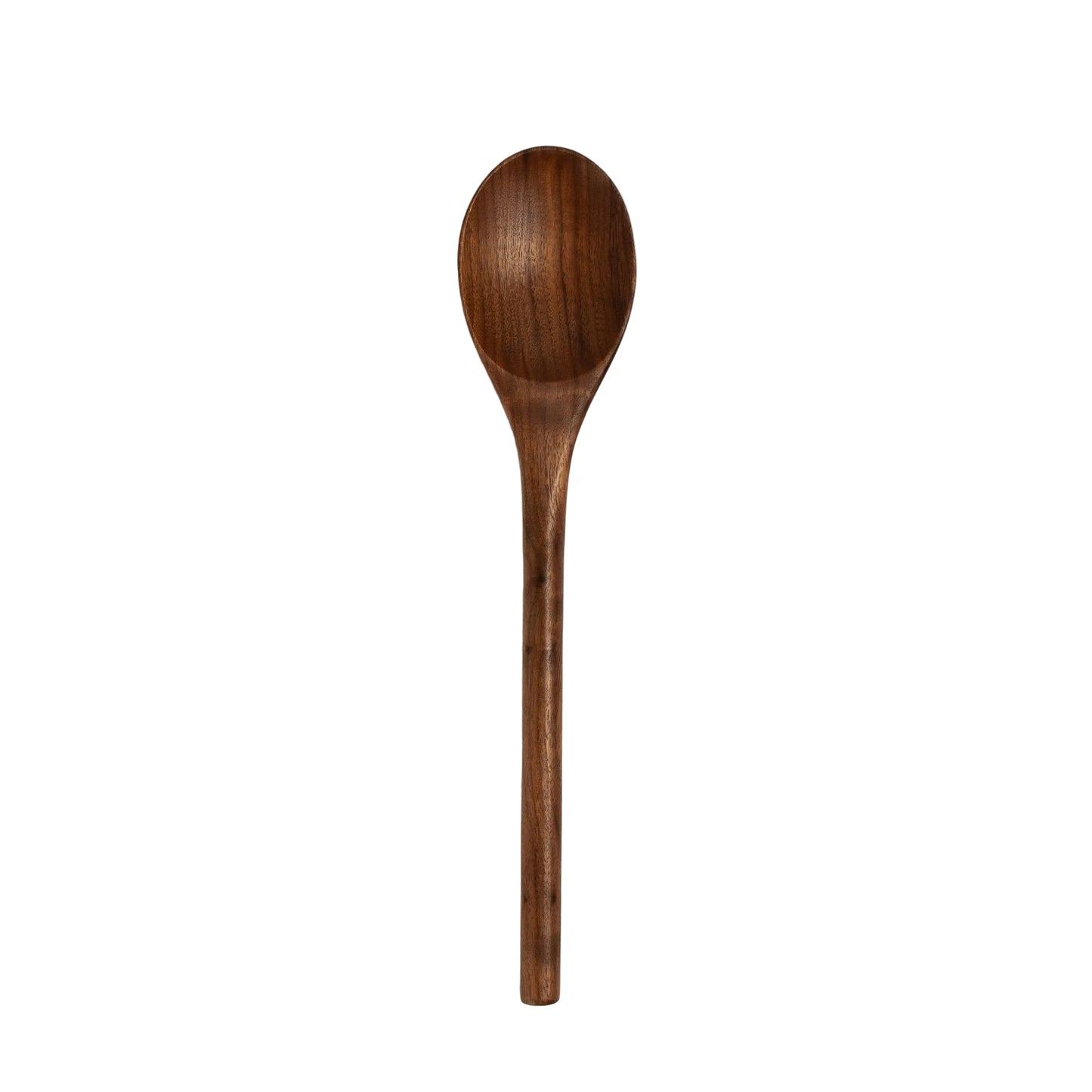 Wooden spoon on a white background