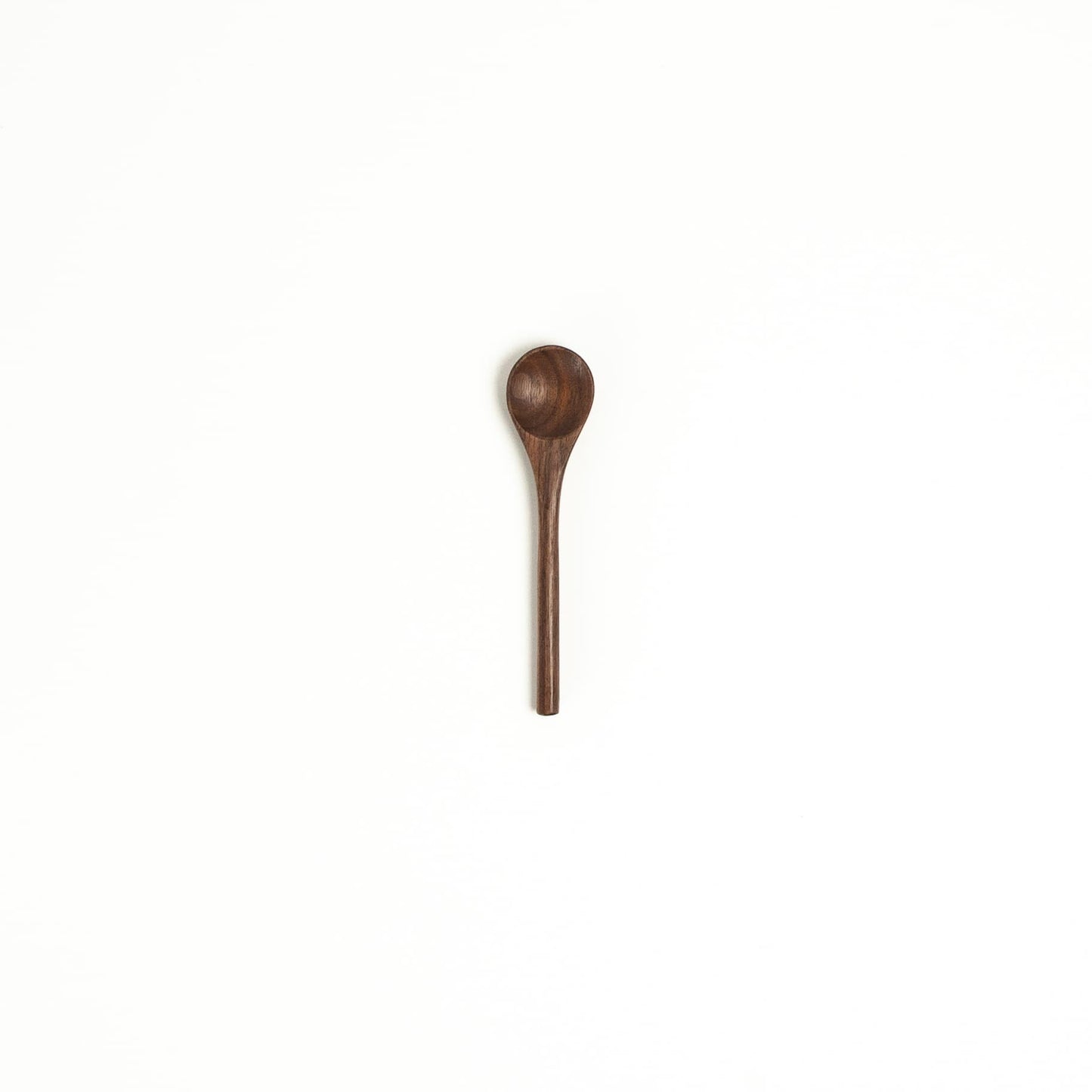 4" Walnut Wood Tiny Spoon