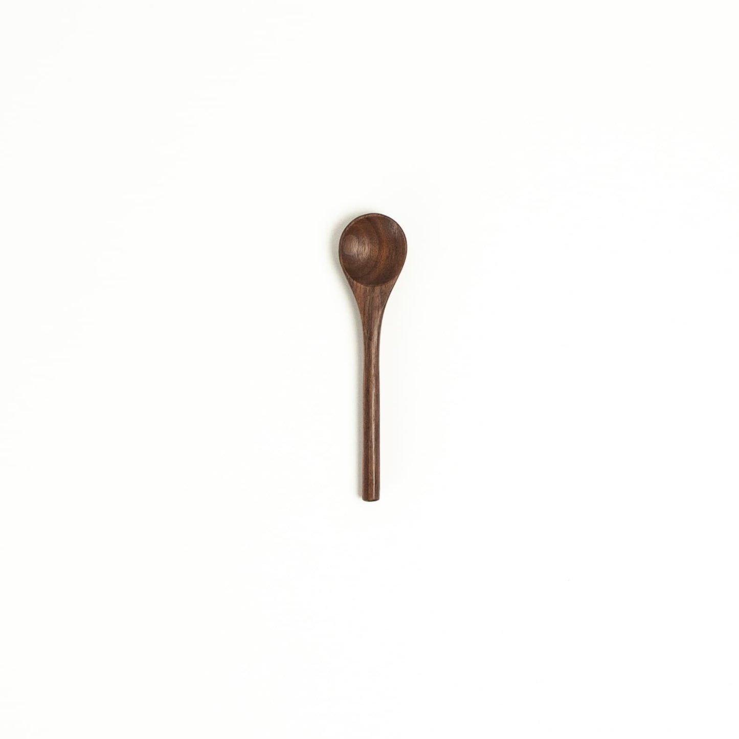 4" Walnut Wood Tiny Spoon
