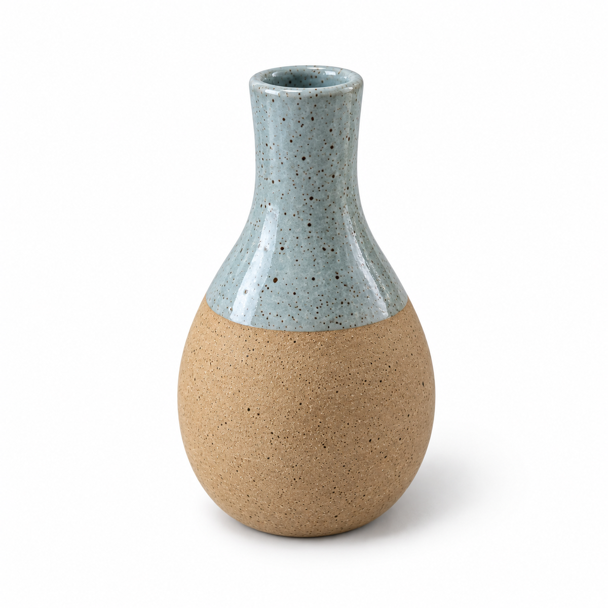 Bud Vase - Nude / LIght Blue