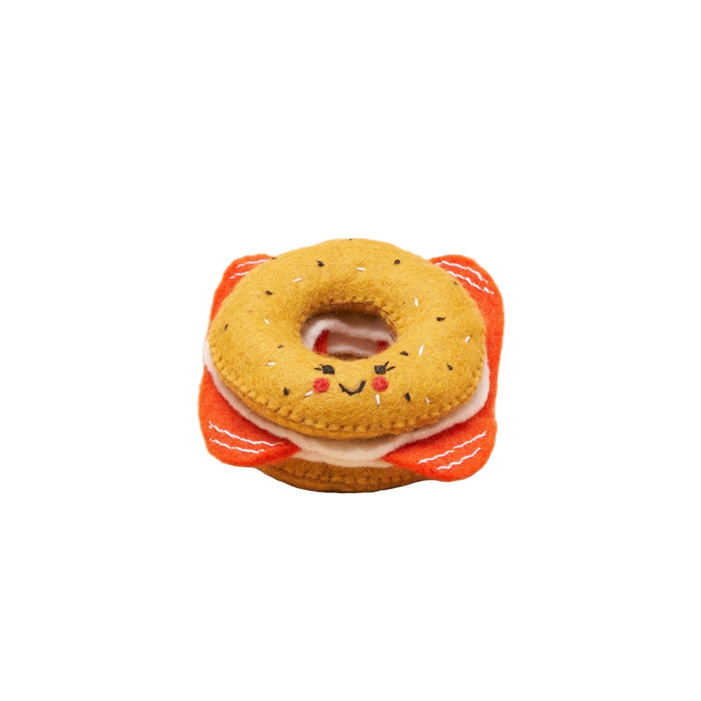 Bagel Squeaker Toy