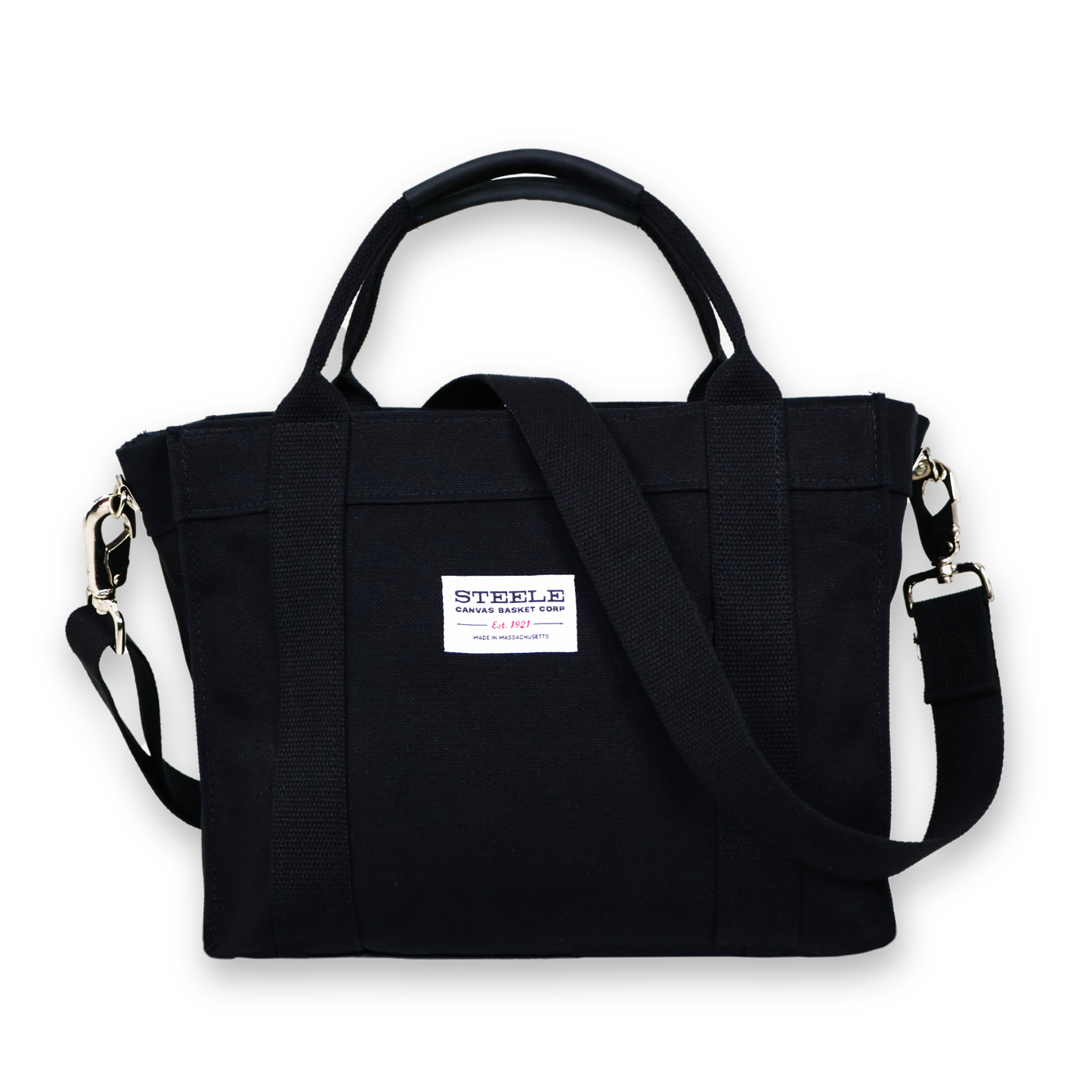 The Carol Tote - Black Canvas