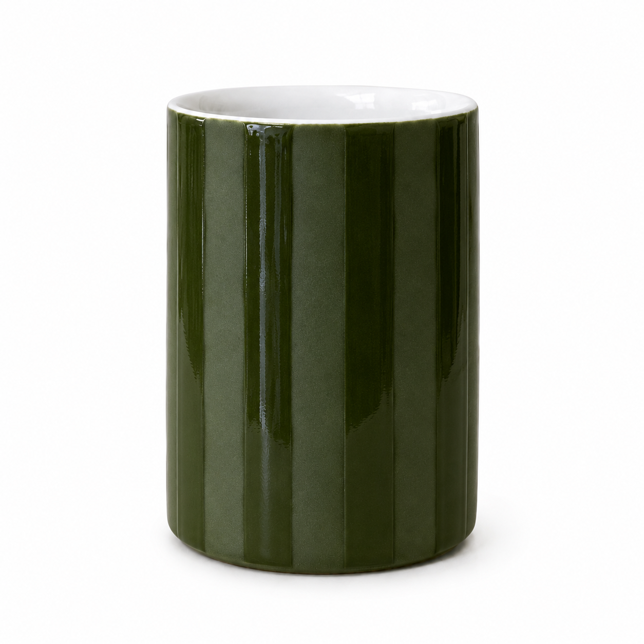 Oval Vase -Kelp