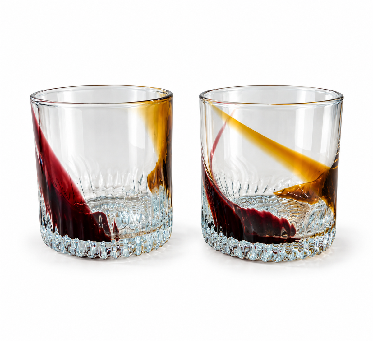 Crimson and Amber Speakeasy Cup