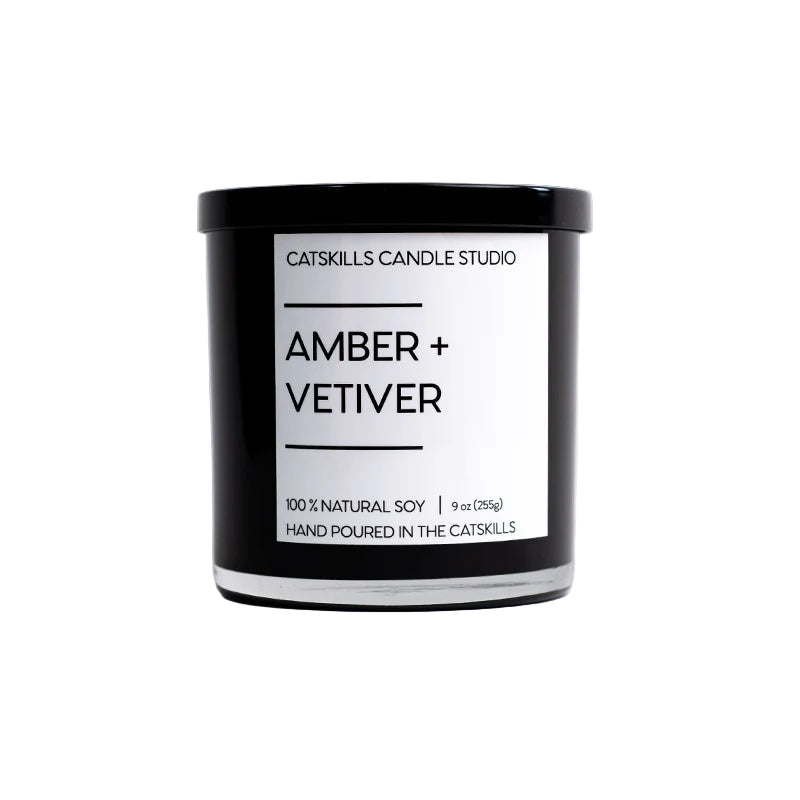 Amber + Vetiver Candle