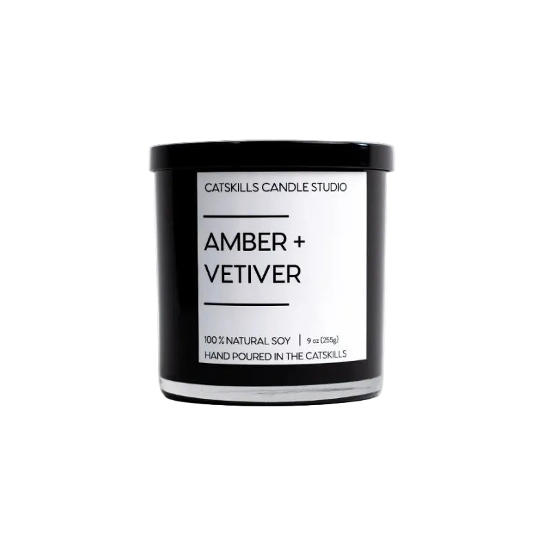 Amber + Vetiver Candle