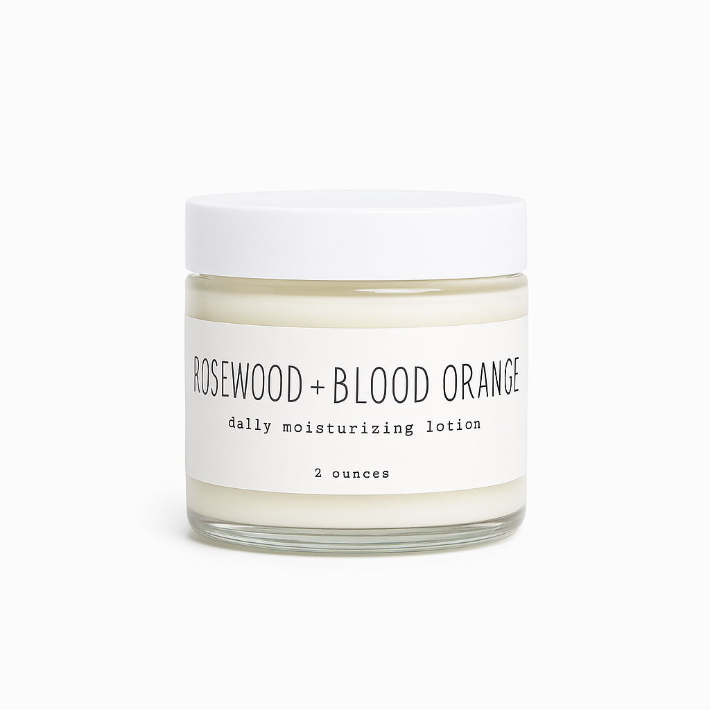 Rosewood + Blood Orange Daily Moisturizing Lotion - 2 Ounces