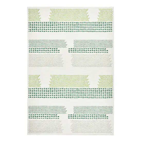Tread Lightly Machine Washable Rug - Green