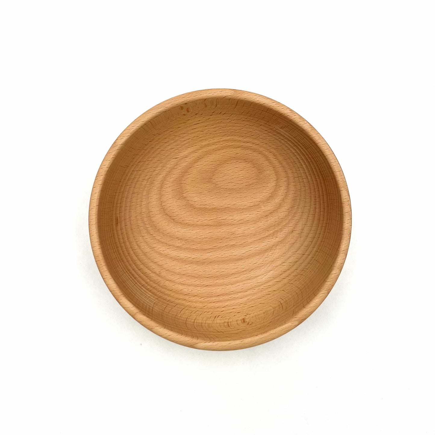 6" Beech Wood Snack Bowl