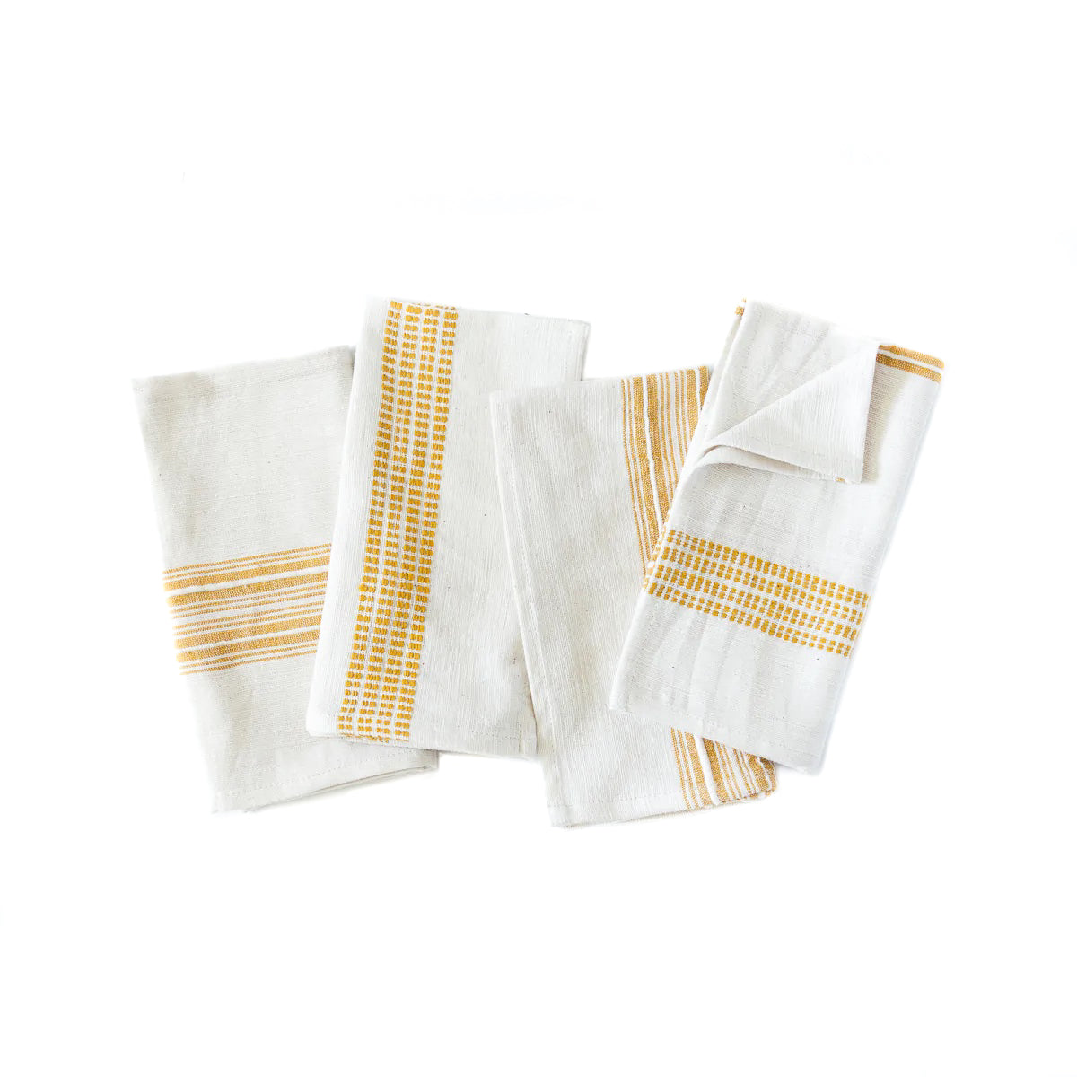 Aden Napkin - Natural with Gold (Set of 2)