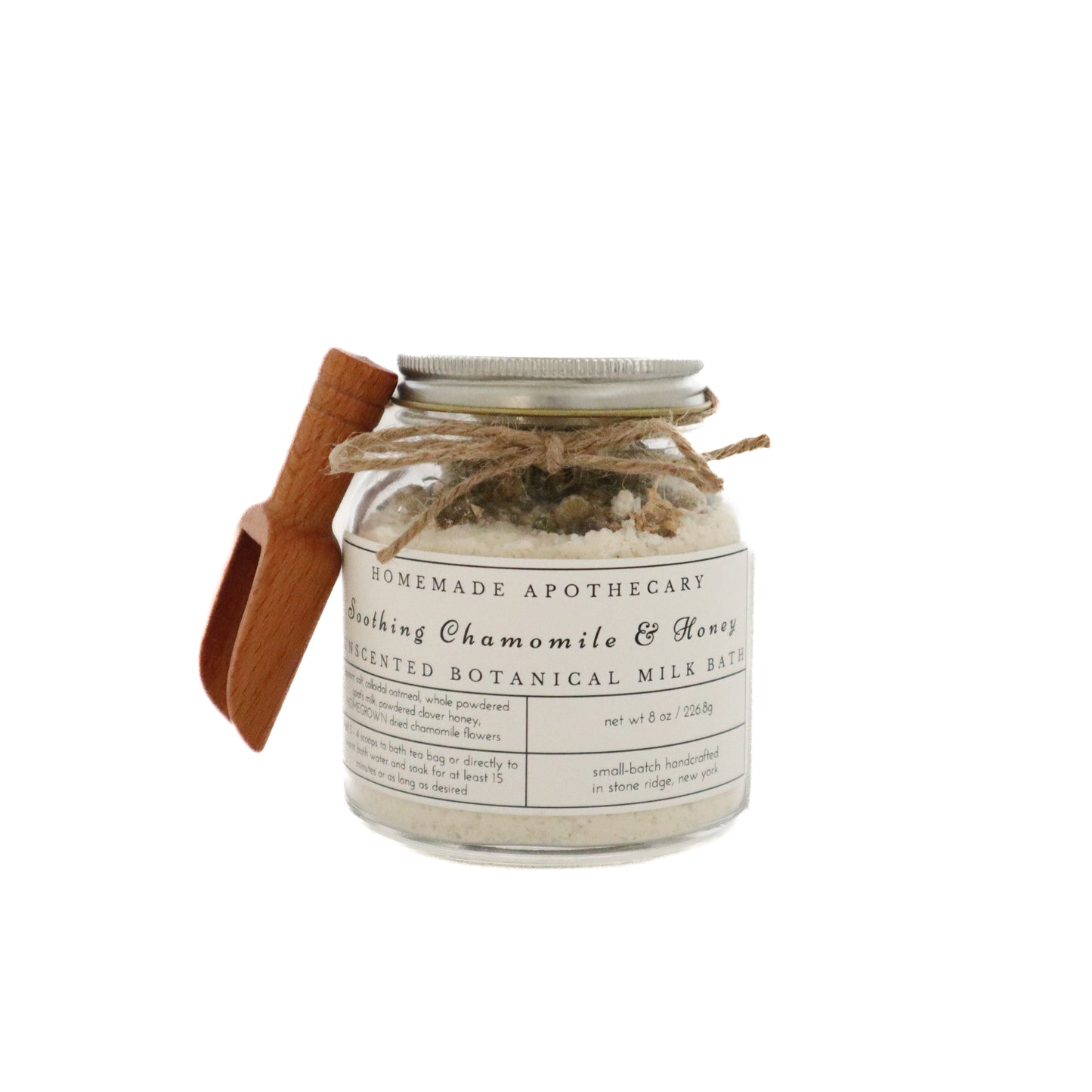 Smoothing Chamomile & Honey Salt Soak