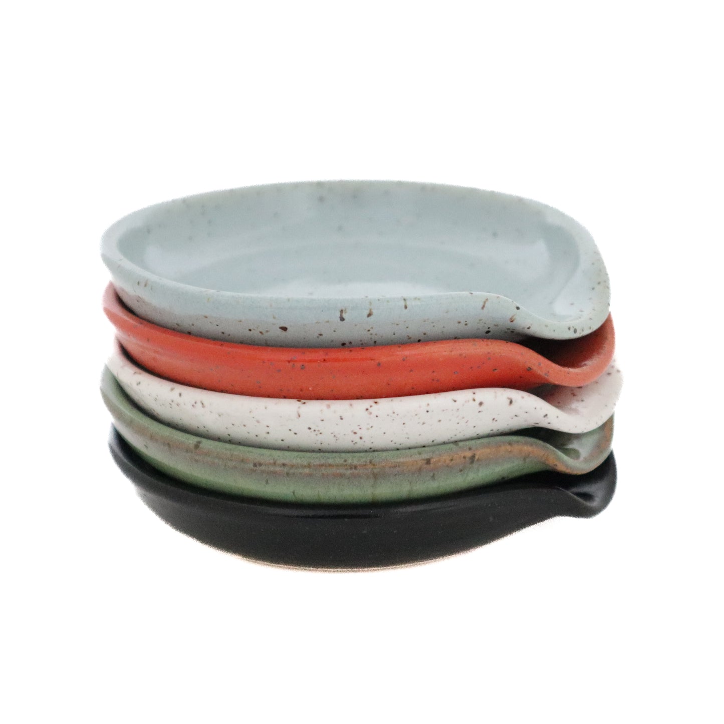 Ceramic Spoon Rest - Sage