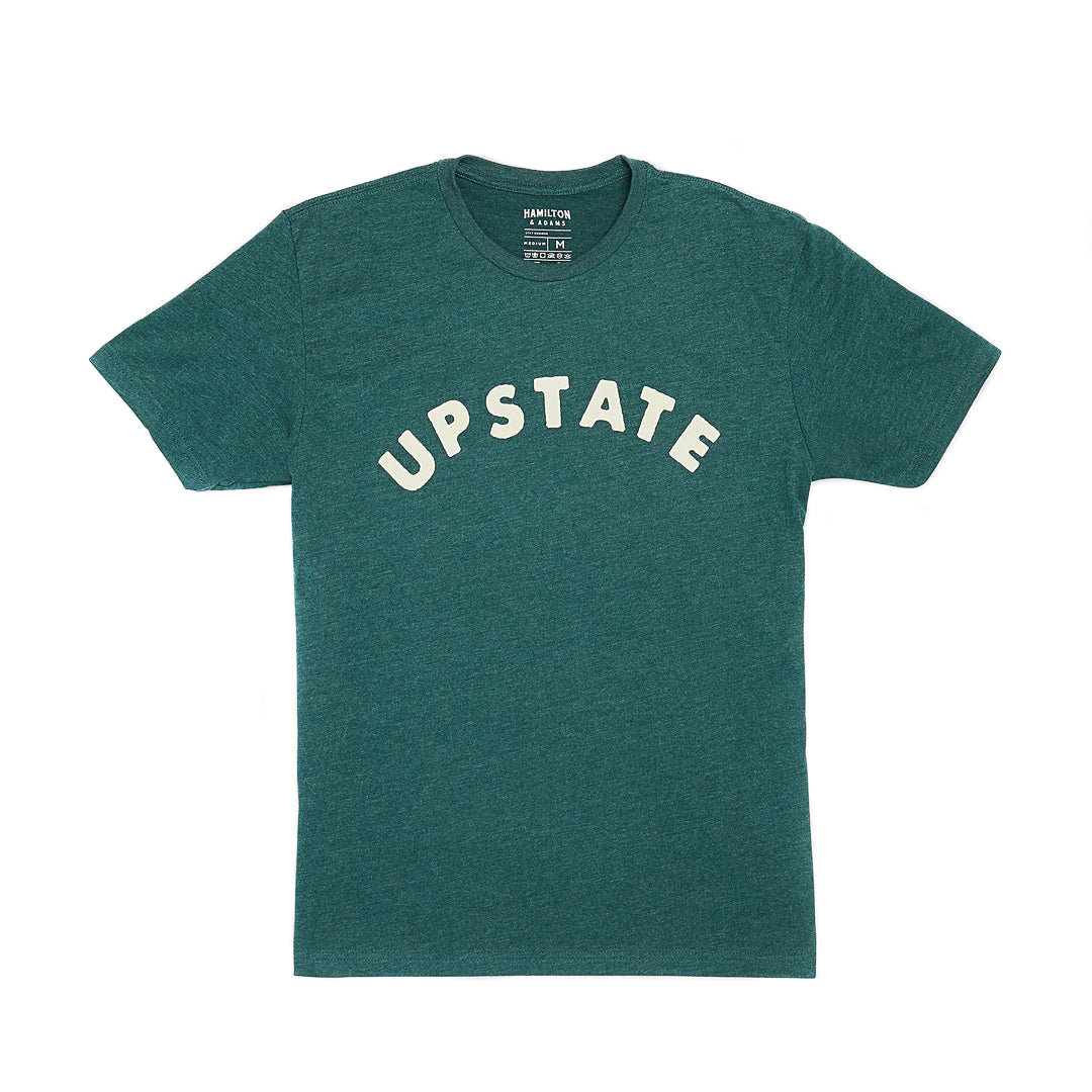 Hamilton & Adams Upstate Arch Heather Forest Green Tee