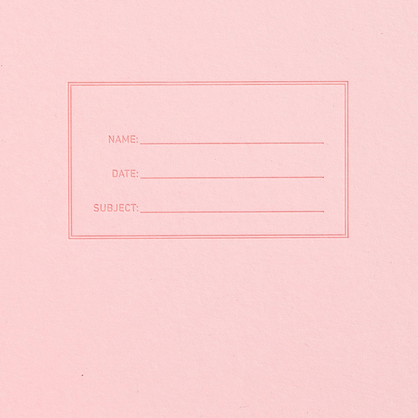 Standard Notebook - Pink Lemonade