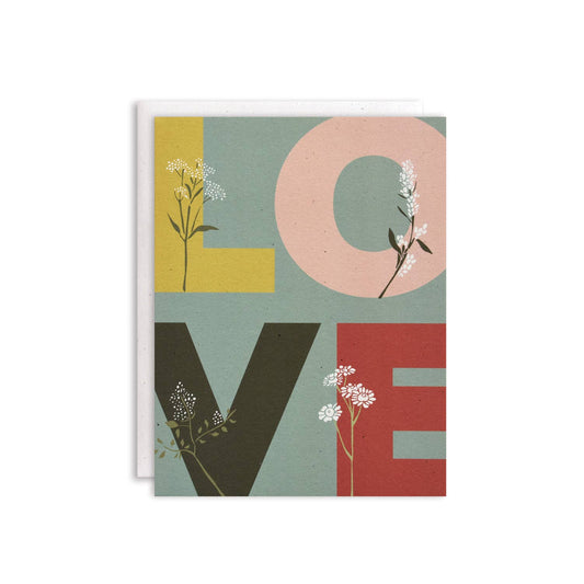 Overgrown Love Card
