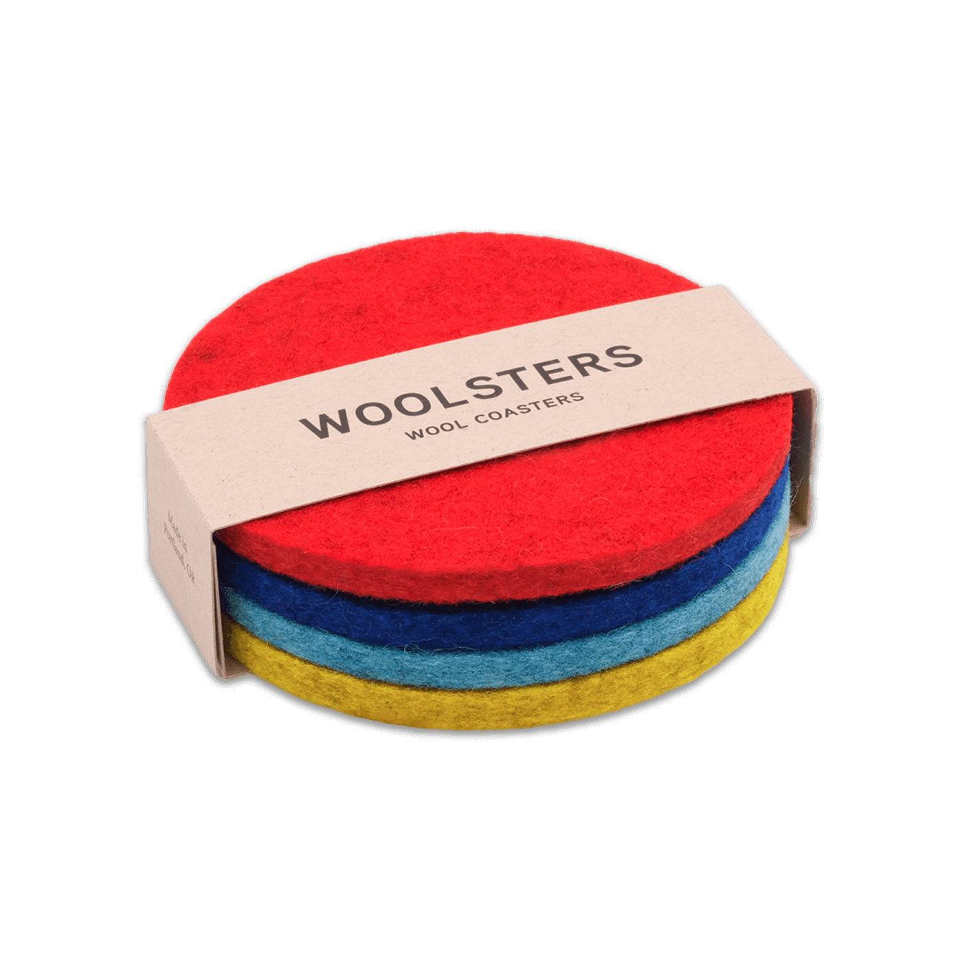Woolsters - Merino Wool Coasters (Set of 4)