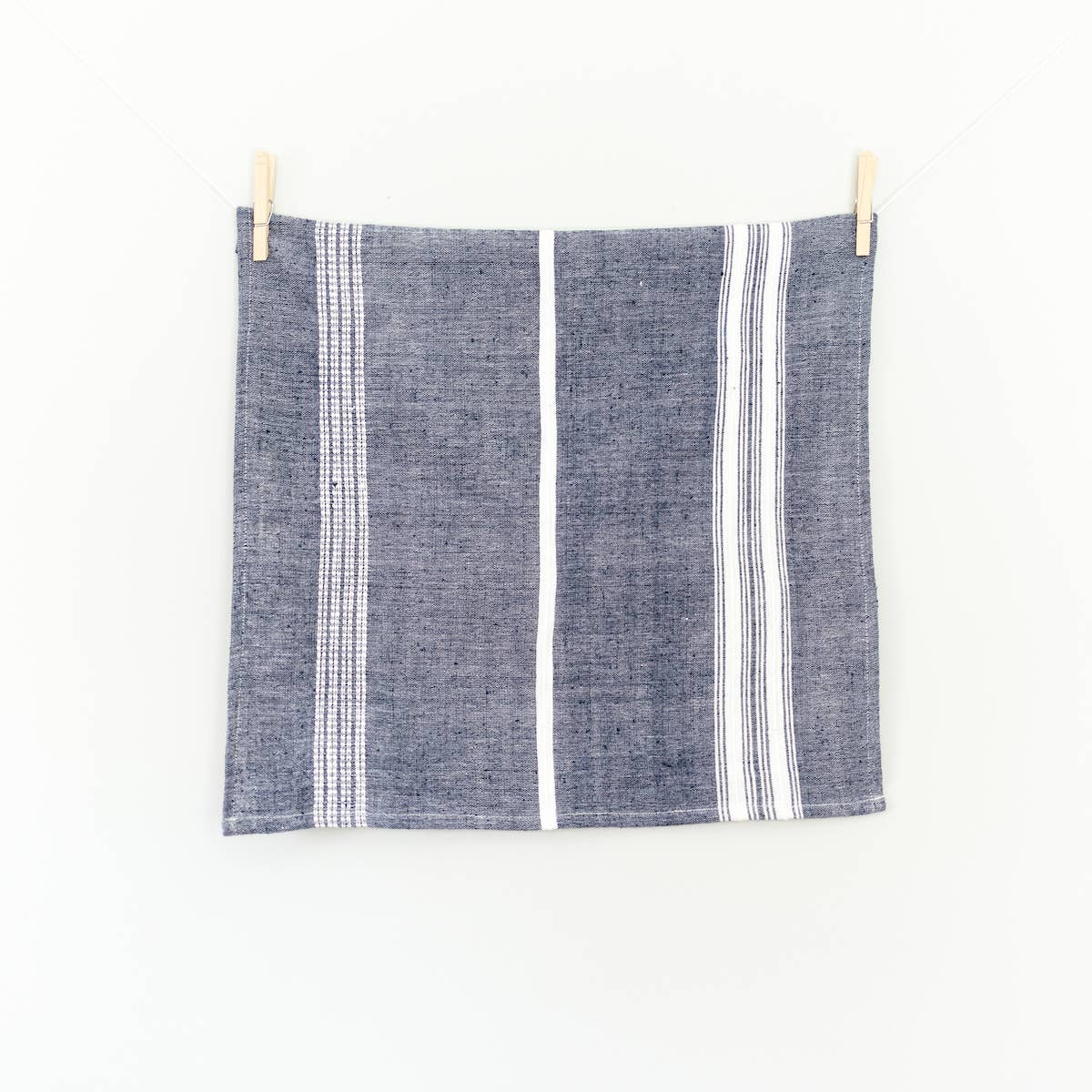 Aden Napkin - Navy with Natural (Set of 2)