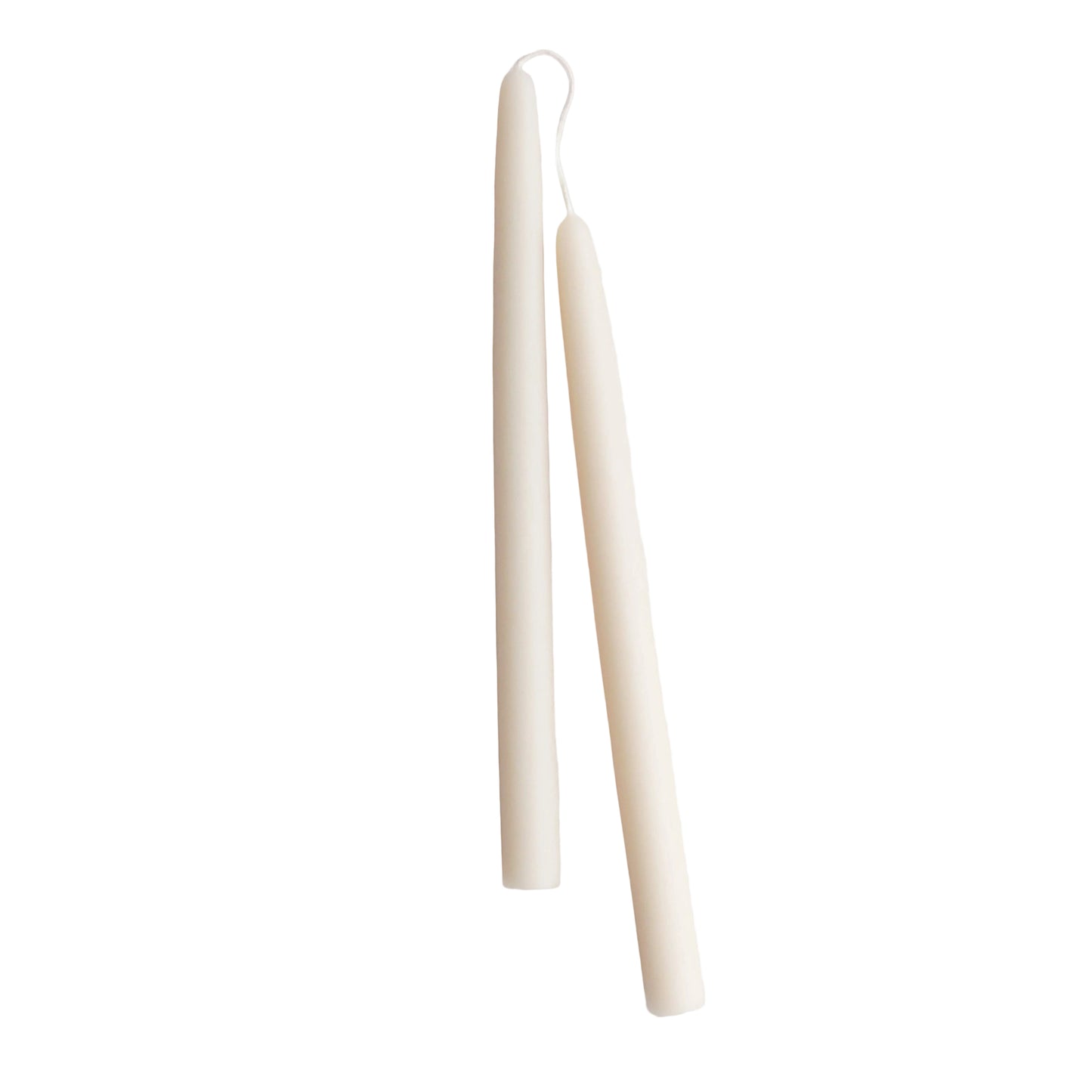 Salt Beeswax Taper Candle