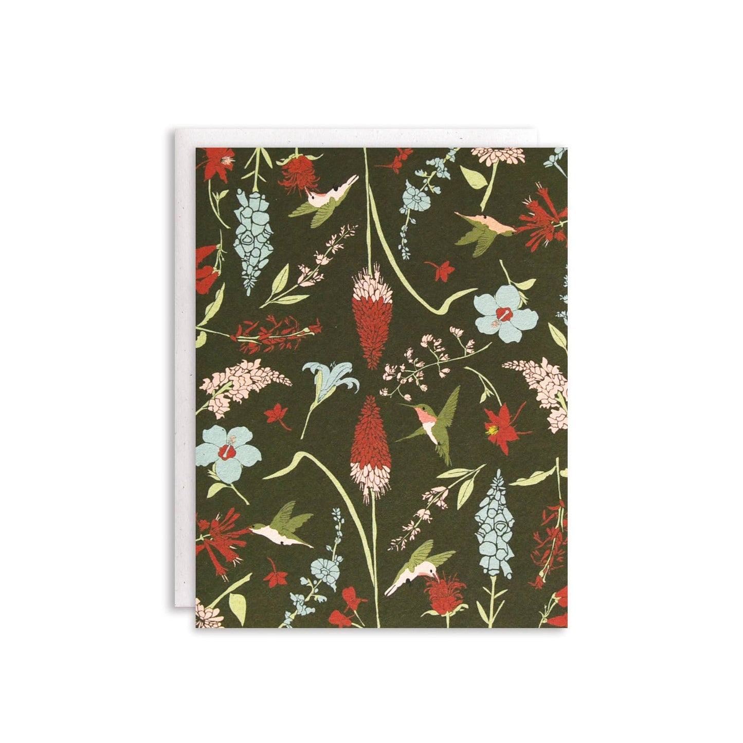 Hummingbird Garden Card