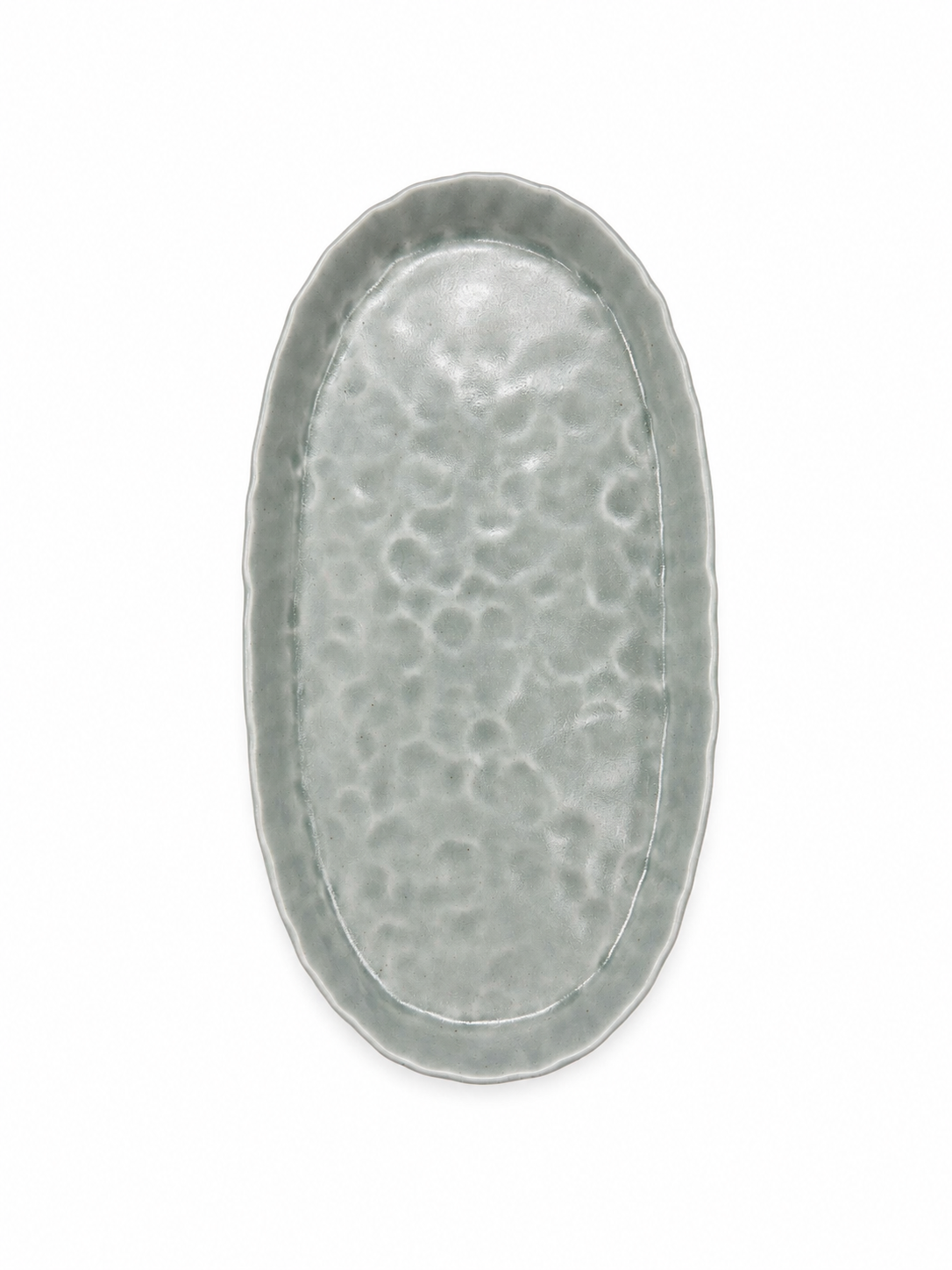 Pinched Platter - Seafoam