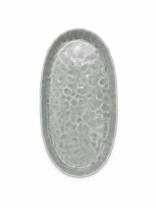Pinched Platter - Seafoam