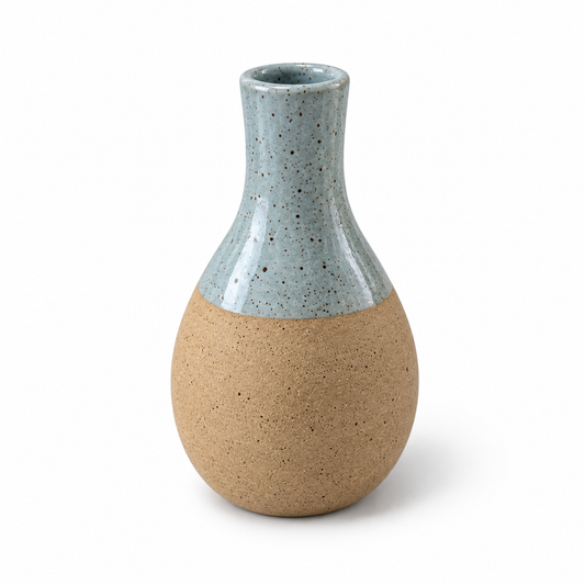 Bud Vase - Nude / LIght Blue