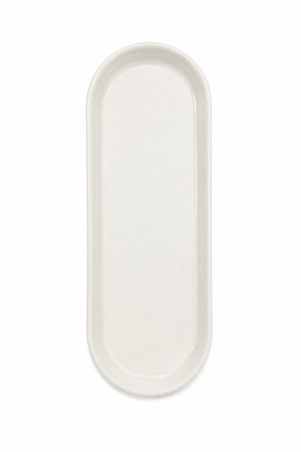 Large Nesting Tray - White Speckle