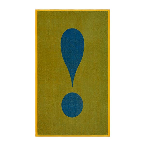 Exclamation Beach Towel