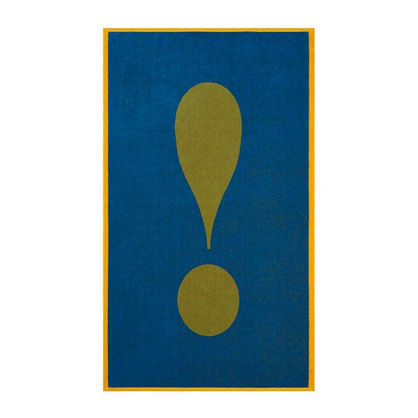 Exclamation Beach Towel