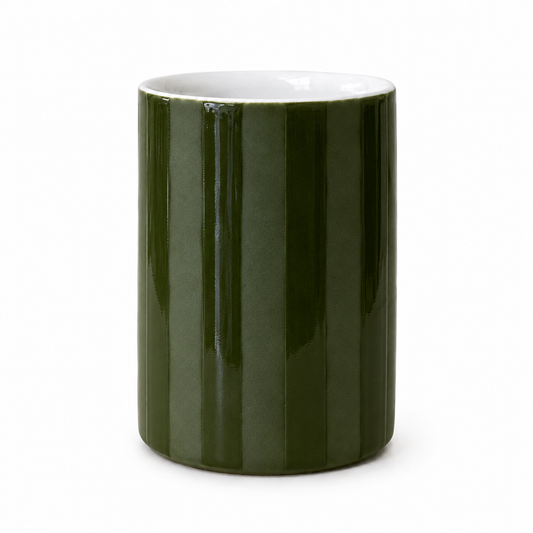 Oval Vase -Kelp