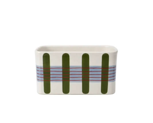 Color Play Dish - Kelp, Blue Haze, Cherry
