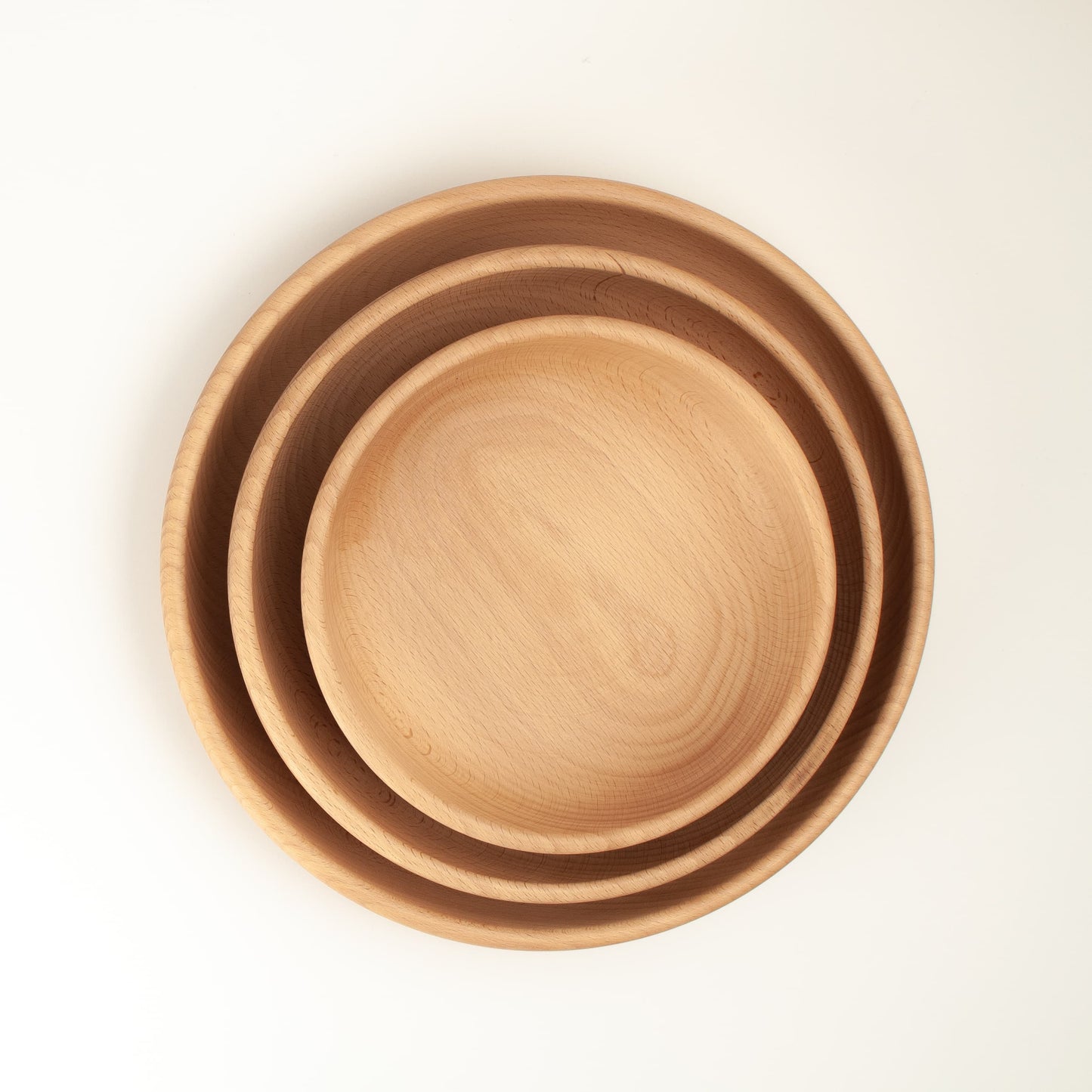 Beech Shallow Bowl - Large