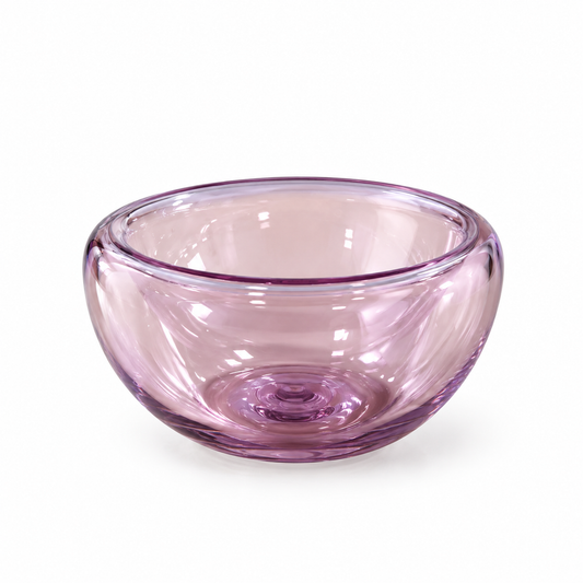Glass Snack Bowl - Lavender