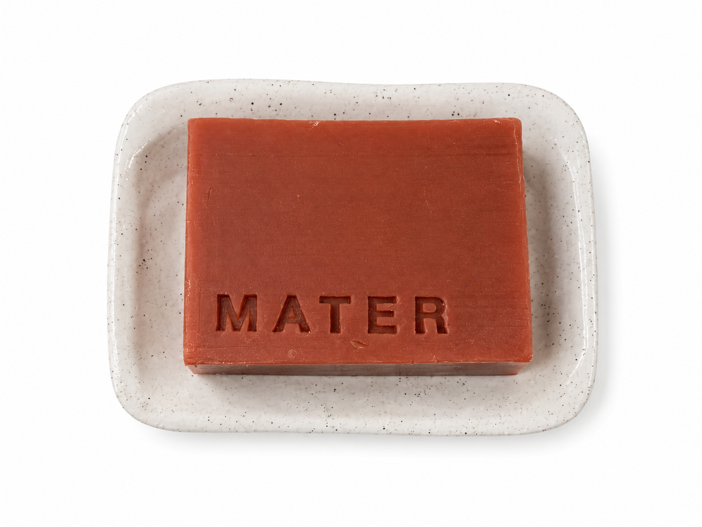 Soap Dish - White Speckle
