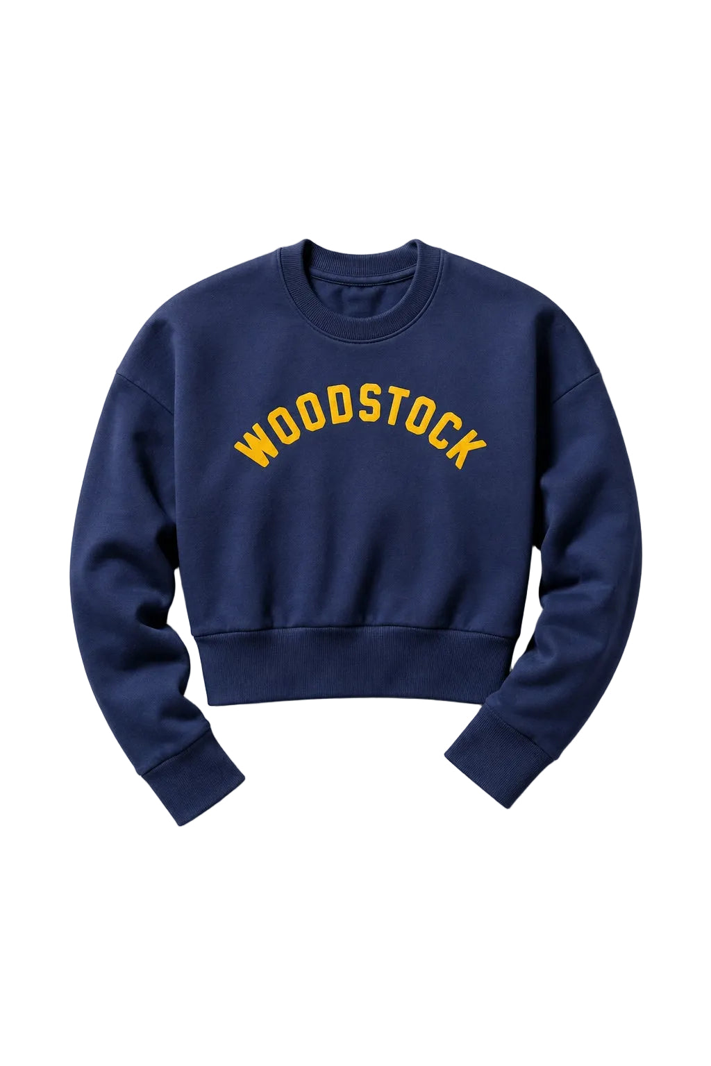Women's Woodstock Arch Sweatshirt - Navy / Mustard