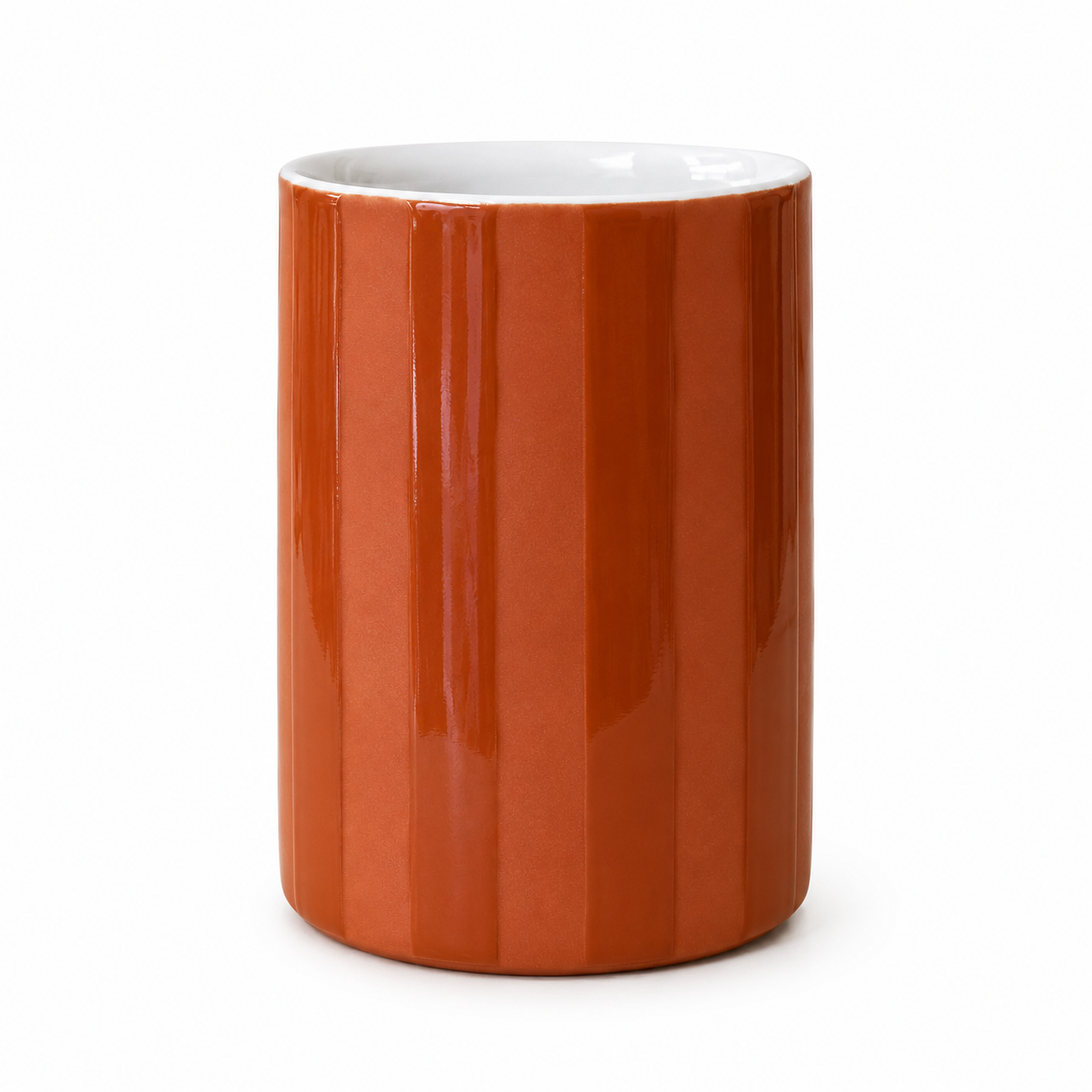 Oval Vase - Rust
