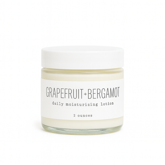 Grapefruit + Bergamot Daily Moisturizing Lotion - 2 Ounces