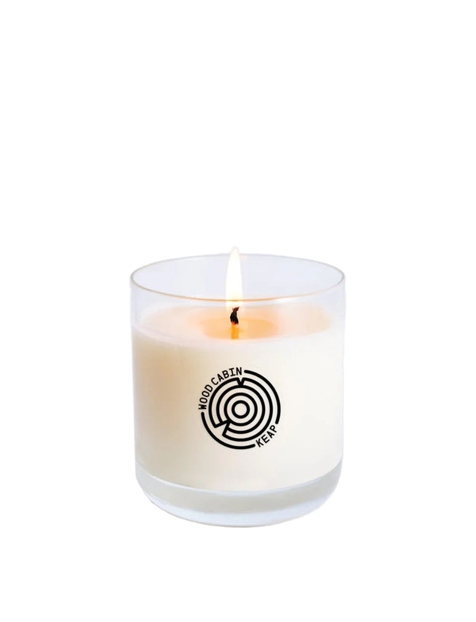 Wood Cabin Candle