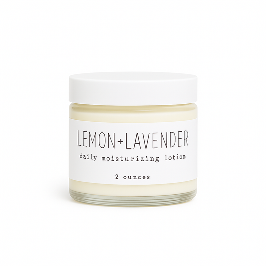 Lemon + Lavender Daily Moisturizing Lotion - 2 Ounces
