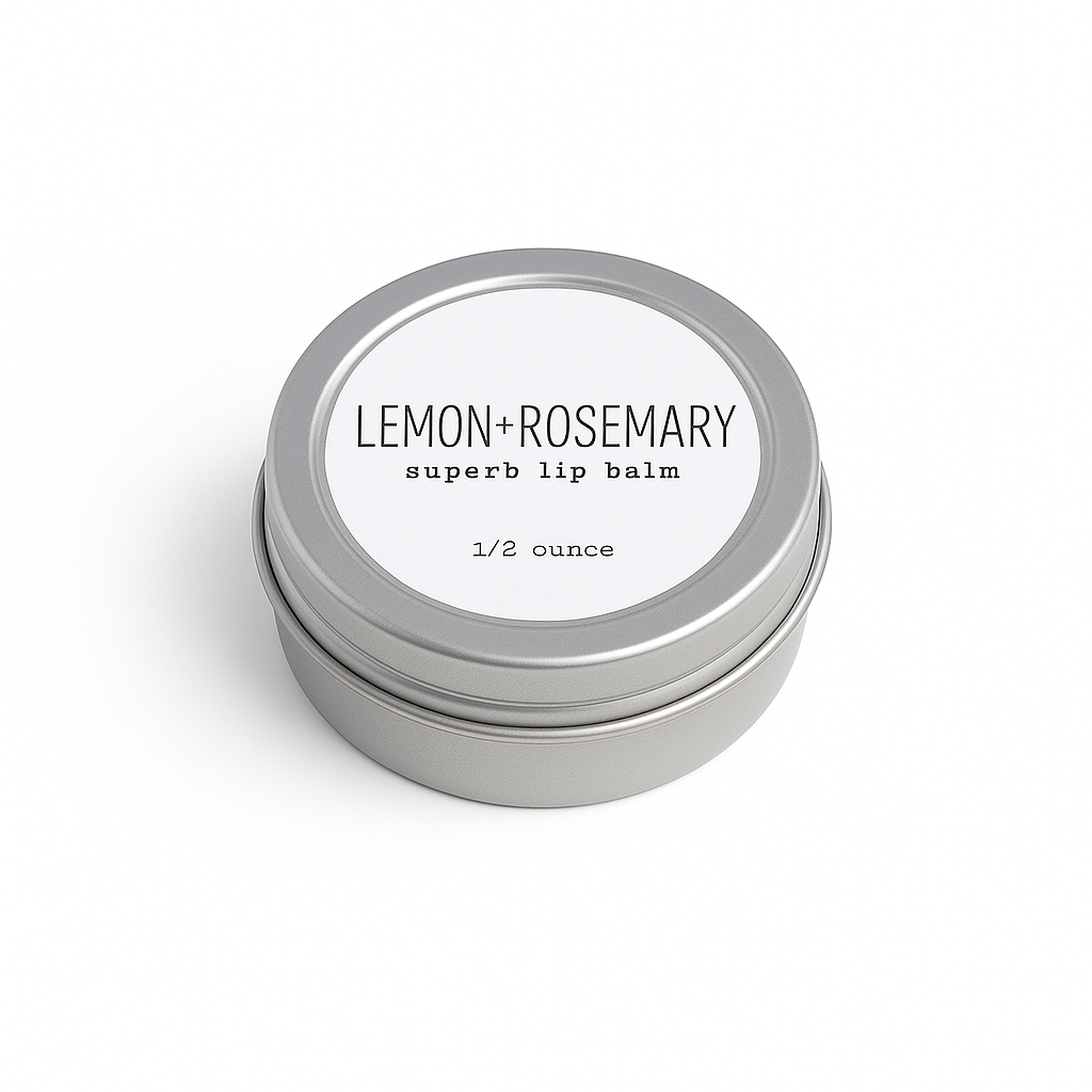Lemon + Rosemary Superb Lip Balm