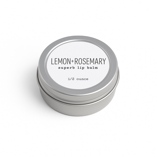 Lemon + Rosemary Superb Lip Balm