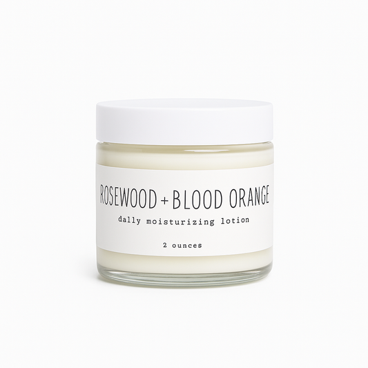Rosewood + Blood Orange Daily Moisturizing Lotion - 2 Ounces