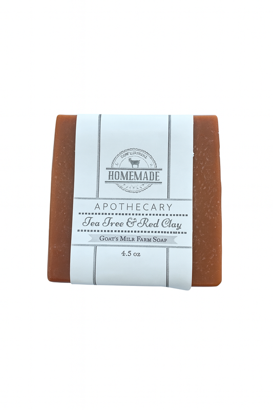 Tea Tree & Red Clay Bar