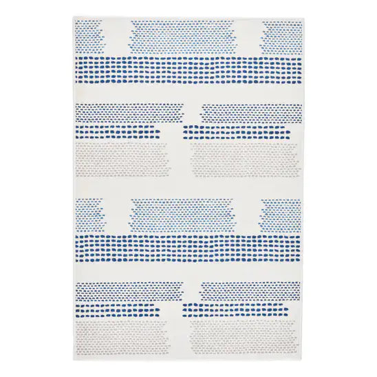 Tread Lightly Machine Washable Rug - Navy