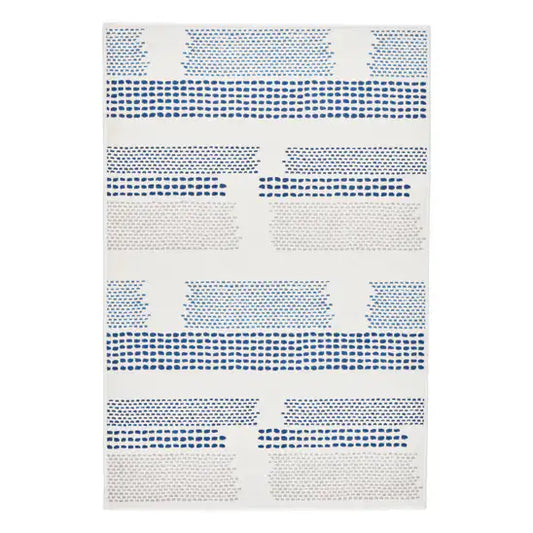 Tread Lightly Machine Washable Rug - Navy