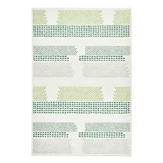 Tread Lightly Machine Washable Rug - Green