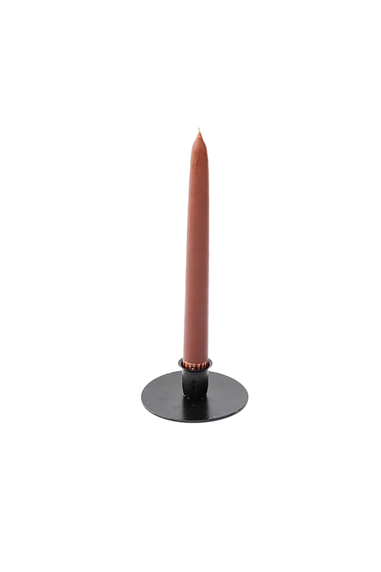 Iron Manor Candlestick Holder