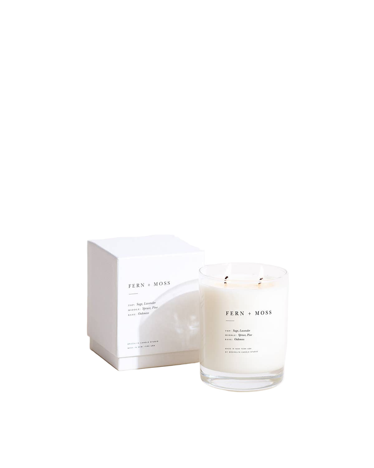 Fern + Moss Classic 2-Wick Candle