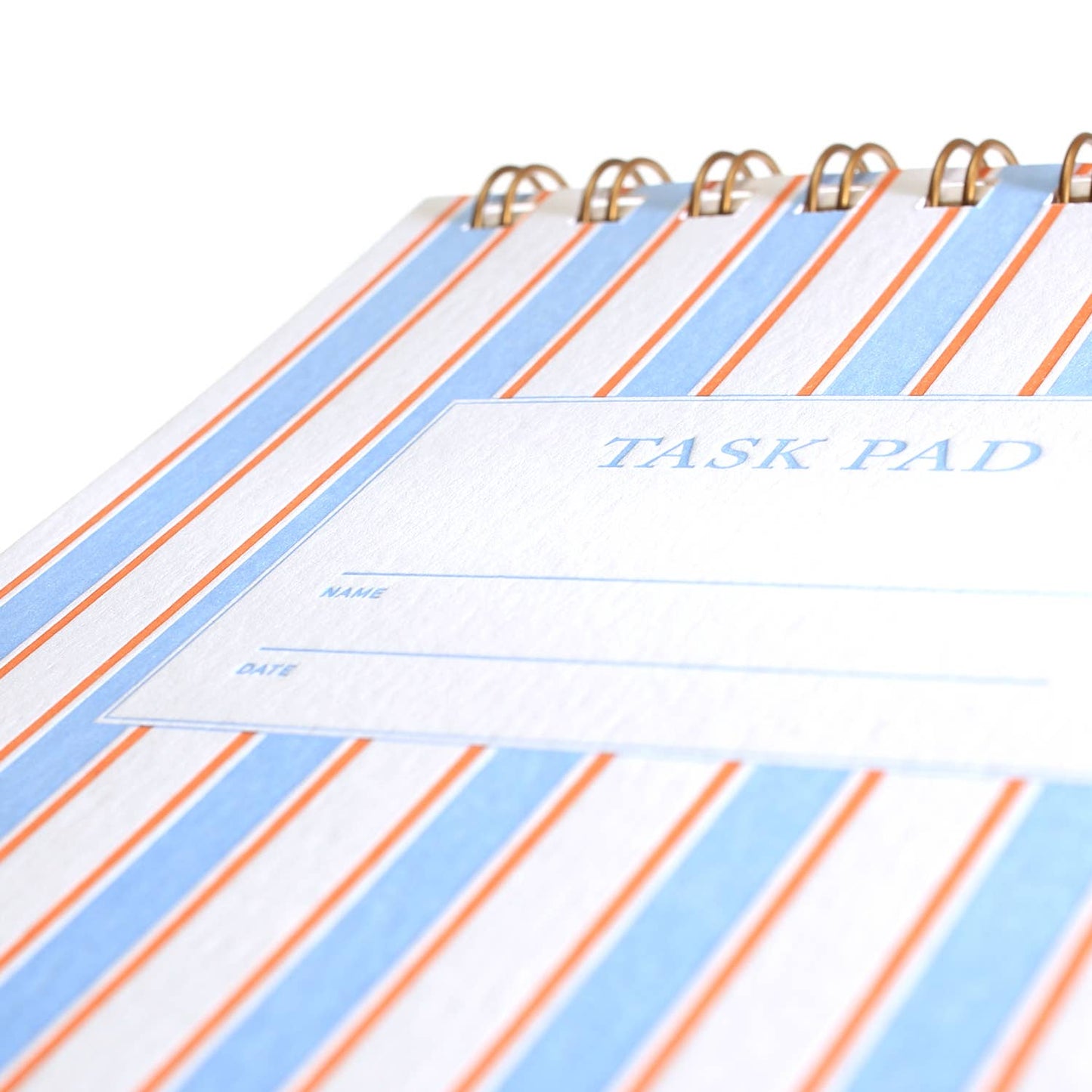 Task Pad Notebook - French Stripes