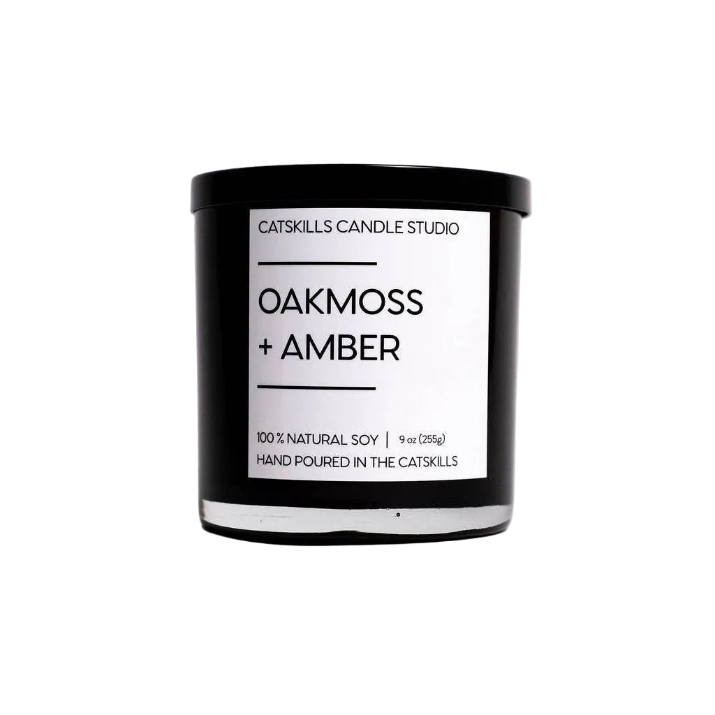 Oakmoss + Amber Candle
